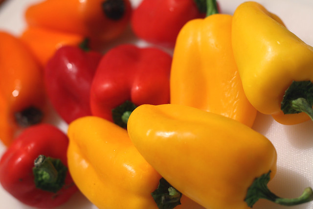 001 Bell peppers red yellow orange