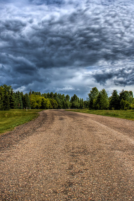 Storm Clouds Fork Lake July 9 2011 - HDR