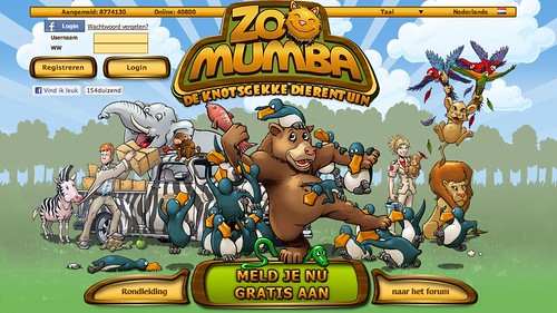 Zoo Mumba - to be launched this month on Spil Games platforms!