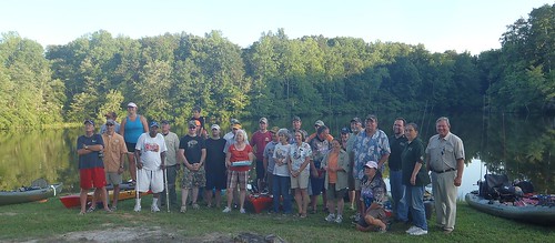HOW participants and members of the Friends of Bear Creek Lake State Park