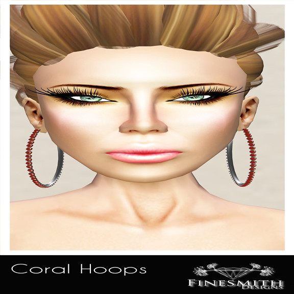 Coral Hoops