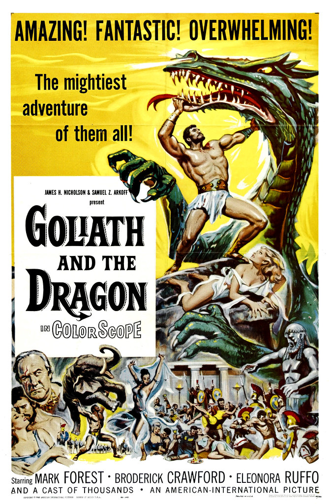 Reynold Brown - Goliath and the Dragon (American International, 1960)