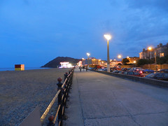 Friday night on Bray Seafront (on the way to Royseven gig)