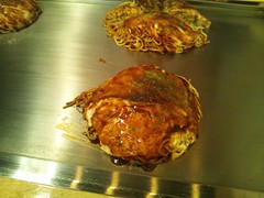 広島お好み焼き　うさぎの肉玉ランチの写真