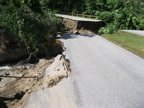 Road Washout at Lac Philippe 2