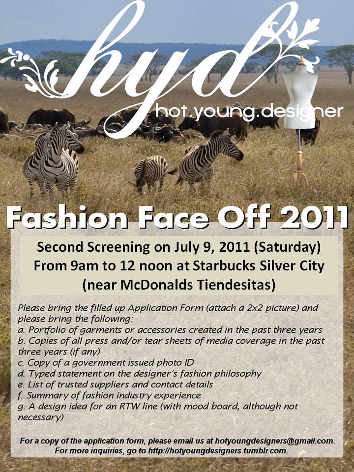 HYD Fashion Face Off 2011 Poster 03