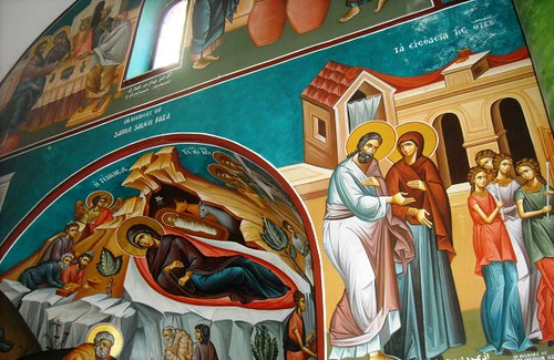Interior de la iglesia ortodoxa