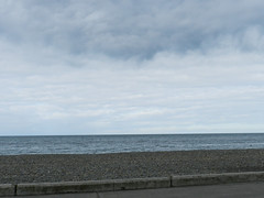 Cloudy Wednesday afternoon on Bray Seafront