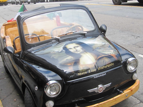 Custom Fiat: Airbrushed Portrait