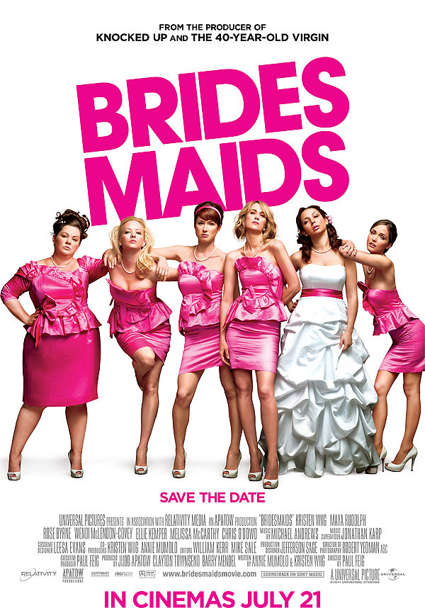 Bridesmaids movie poster