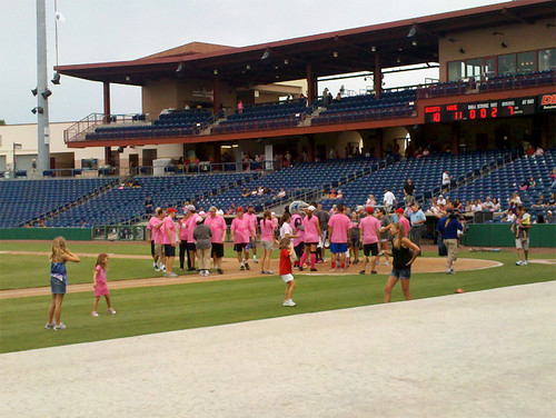 Media Personalities and Professional Athletes at the Pitch For Pink Event on July 22, 2011 by AnswerFirst