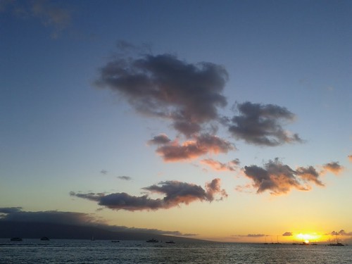Maui Sunset from Lahaina