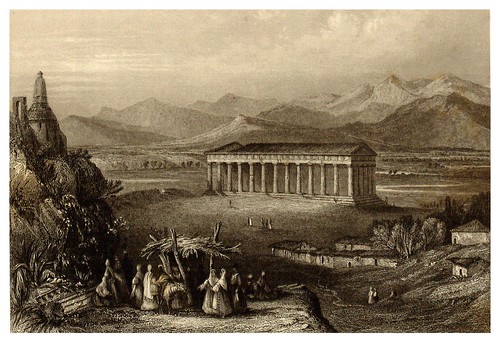 010-Templo de Teseo-La Grèce pittoresque et historique 1841- Christopher Wordsworth-© Biblioteca de la Universidad de Heidelberg