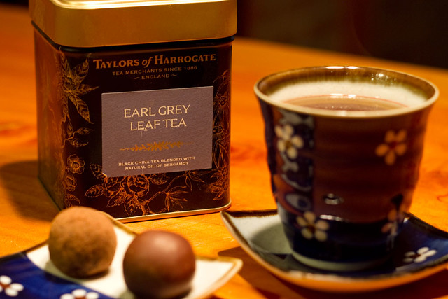 Harmonização de chá e chocolate