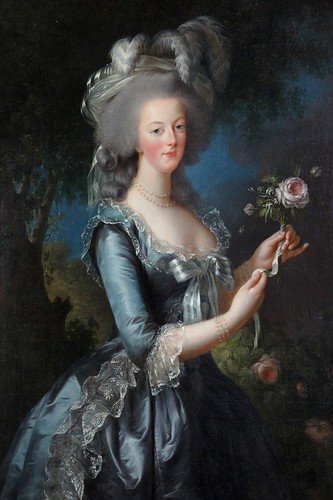 Marie Antoinette by Élisabeth Vigée, Versailles