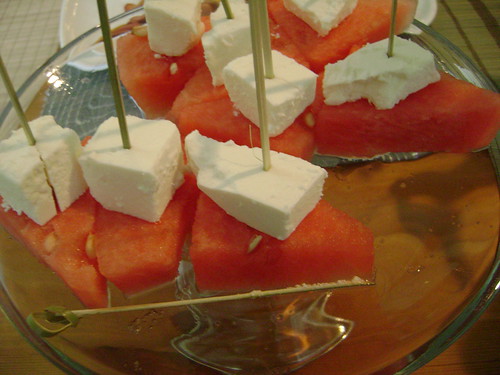 Watermelon + Macedonian Feta Cheese by Ayala Moriel