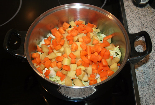 17 - Karotten und Kartoffeln dazu