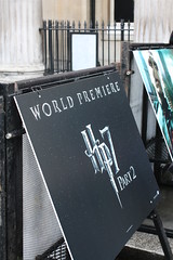 Harry Potter Premiere - HP7 Part 2 sign