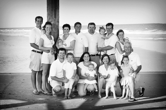 entire fam pic edited bw