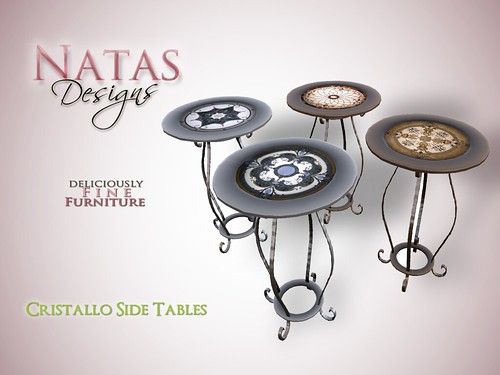 Cristallo Side Tables by natashashoteka