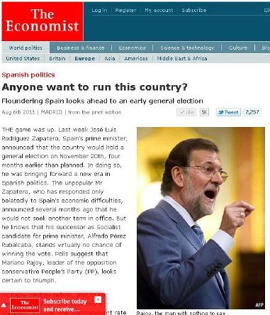 Economist Rajoy
