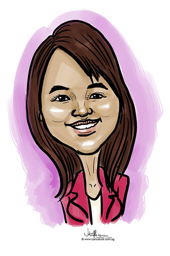 digitcal caricature live sketching for Utell Hotels and Resorts - 5