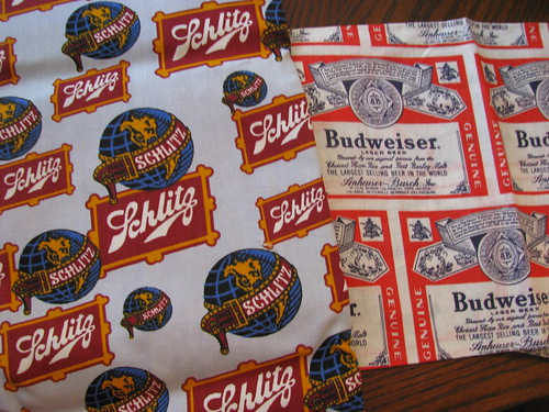 Vintage Beer Fabric