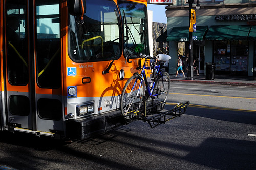 Bike Carrier on Metro Bus