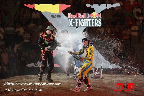 Red Bull X-Figthers Madrid 2011 1.Dany Torres 2. Blake Williams 3. Josh Sheehan