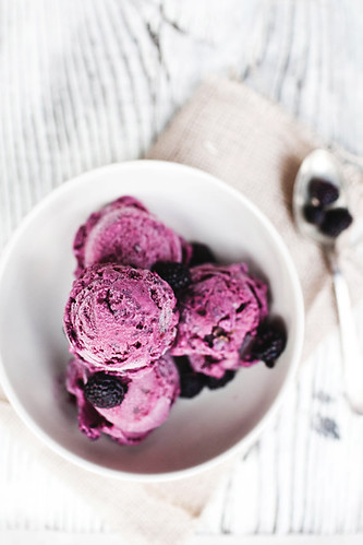 black raspberry icecream