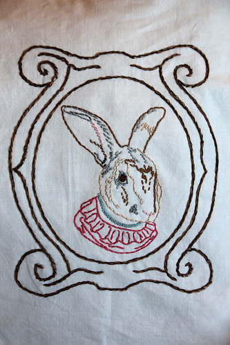 Ms. Bunny Embroidery