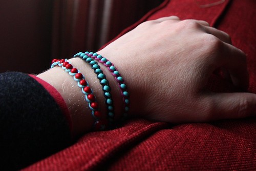 plaited bracelets