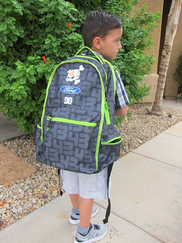 Parkers 1st day of school July 25 2011 006
