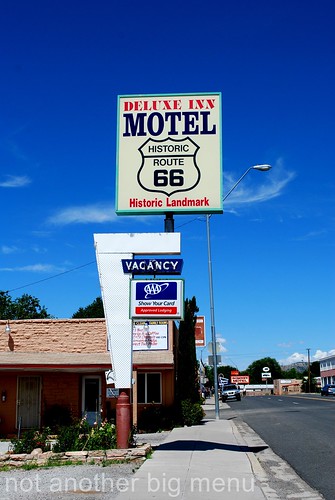 Las Vegas, Nevada - Route 66 signs - Motel