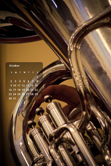 October 2011's calendar :: iPhone4