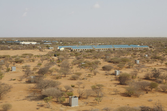 New camp stands idle and closed as Somali refugees pour into Kenya
