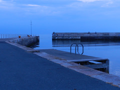 Thursday evening in Bray harbour