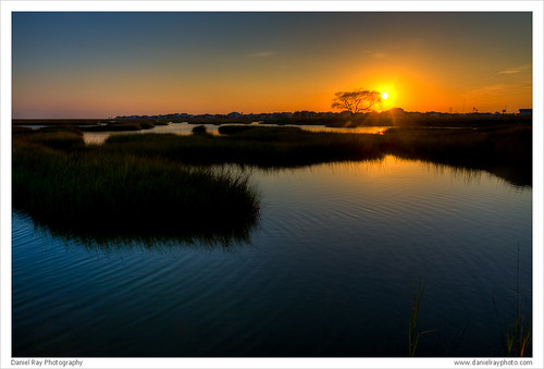 Bayou Vista Sunset 3 by Daniel Ray