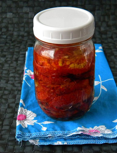 Slow Roasted Tomatoes in Jar