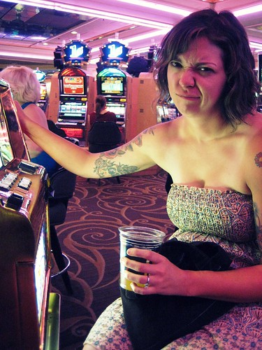Brittany at the Penny Slots
