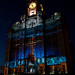 The Liver Building lit by The Macula