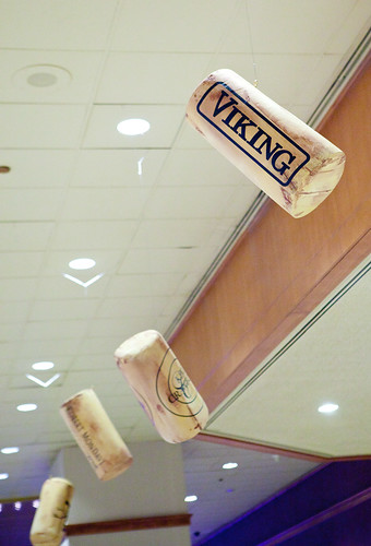 Large hanging corks