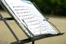 Photo of music on music stand