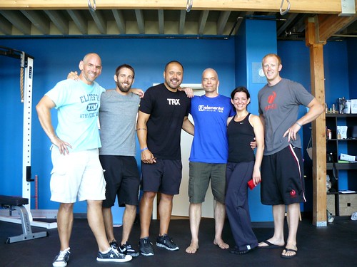 presenters at the elemental fitness lab clinic