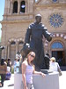 Stacy and Saint Francis