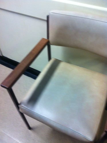 Chair in Addenbrooke's A&E