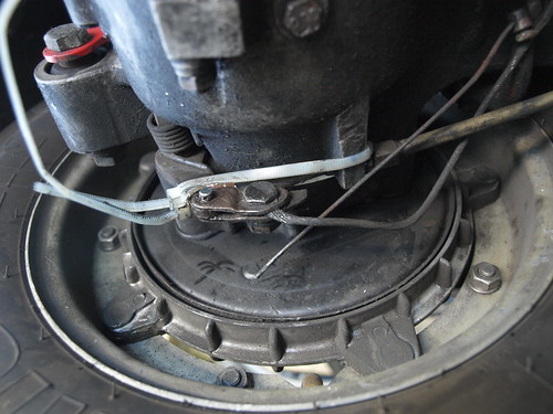 Rear brake pin replacement