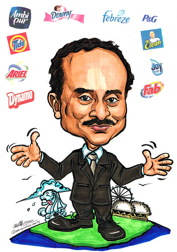 caricature for P&G 29062011