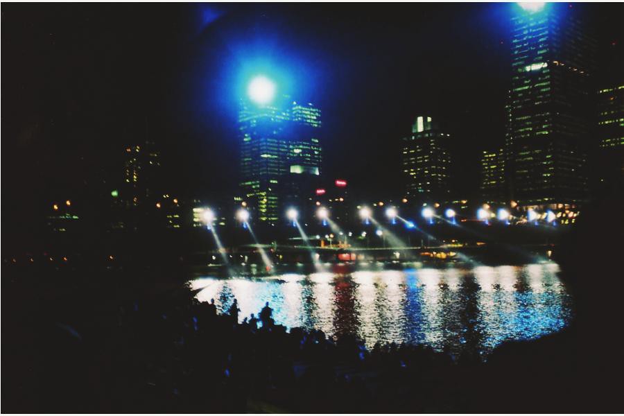 Brisbane lightshow
