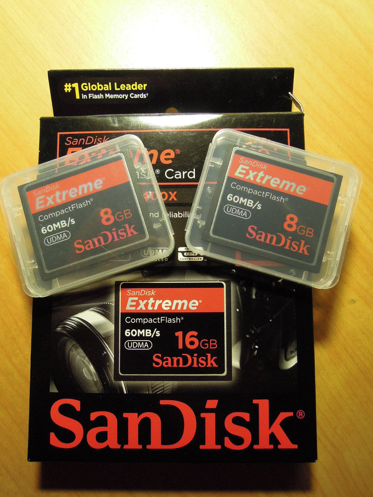 新入手SanDisk 16G CF